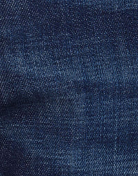 Thumbnail for Sleek Dark Blue Regular Fit Jeans