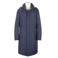 Thumbnail for Italian Elegance Wool-Blend Men's Raincoat