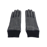 Thumbnail for Elegant Black Leather Gloves