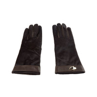 Thumbnail for Elegant Dark Brown Ladies Gloves