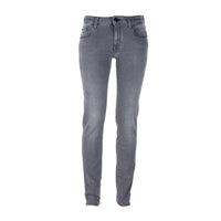 Thumbnail for Elegant Gray Handcrafted Women's Jeans