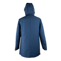 Thumbnail for Stylish Men's Long Hooded Jacket in Blue
