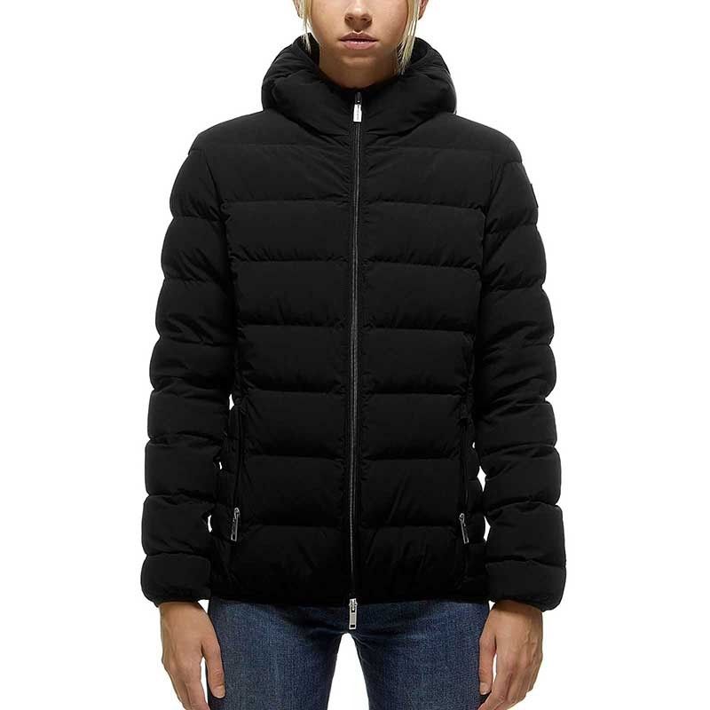 Elegant Ultra-Light Hooded Down Jacket