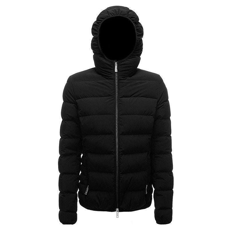 Elegant Ultra-Light Hooded Down Jacket