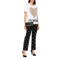 Thumbnail for Chic Animalier Heart Print Cotton Tee