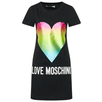 Thumbnail for Chic Heart Print Cotton Dress