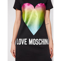 Thumbnail for Chic Heart Print Cotton Dress