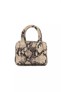Thumbnail for Chic Gray Python Mini Tote With Adjustable Straps