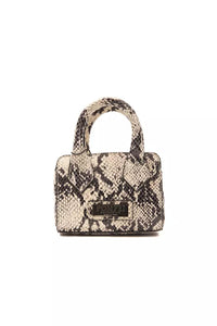 Thumbnail for Chic Gray Python Mini Tote With Adjustable Straps
