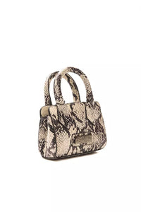 Thumbnail for Chic Gray Python Mini Tote With Adjustable Straps