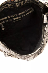 Thumbnail for Chic Python Print Leather Shoulder Bag