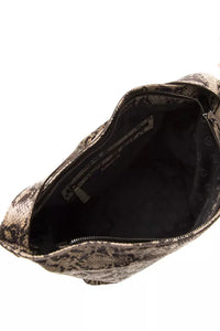 Thumbnail for Elegant Python Print Leather Shoulder Bag