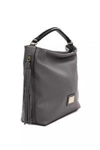 Thumbnail for Chic Gray Leather Shoulder Bag