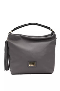 Thumbnail for Chic Gray Leather Shoulder Bag