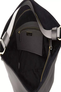 Thumbnail for Chic Gray Leather Shoulder Bag - Adjustable Strap