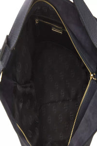 Thumbnail for Chic Gray Leather Shoulder Bag with Logo Detailing
