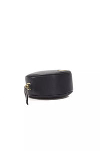 Thumbnail for Elegant Gray Oval Leather Crossbody Bag