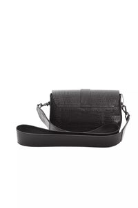 Thumbnail for Elegant Croc-Effect Leather Crossbody Bag