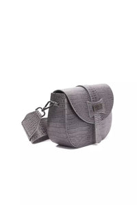 Thumbnail for Elegant Crocodile-Print Leather Crossbody Bag