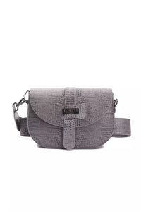 Thumbnail for Elegant Crocodile-Print Leather Crossbody Bag