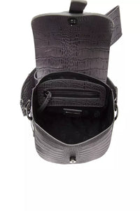 Thumbnail for Elegant Crocodile-Print Leather Crossbody Bag