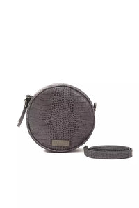 Thumbnail for Chic Gray Croc-Embossed Crossbody