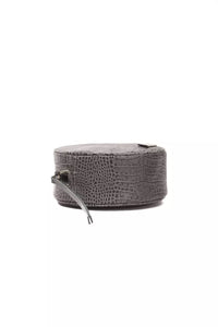 Thumbnail for Chic Gray Croc-Embossed Crossbody