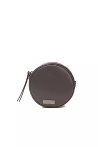 Thumbnail for Chic Burgundy Oval Crossbody Bag