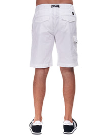 Thumbnail for Summertime Elegance White Cotton Shorts