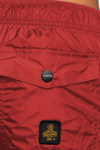 Thumbnail for Elegant Pink Nylon Men's Swim Shorts