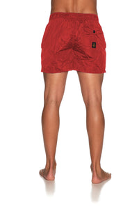 Thumbnail for Elegant Pink Nylon Men's Swim Shorts