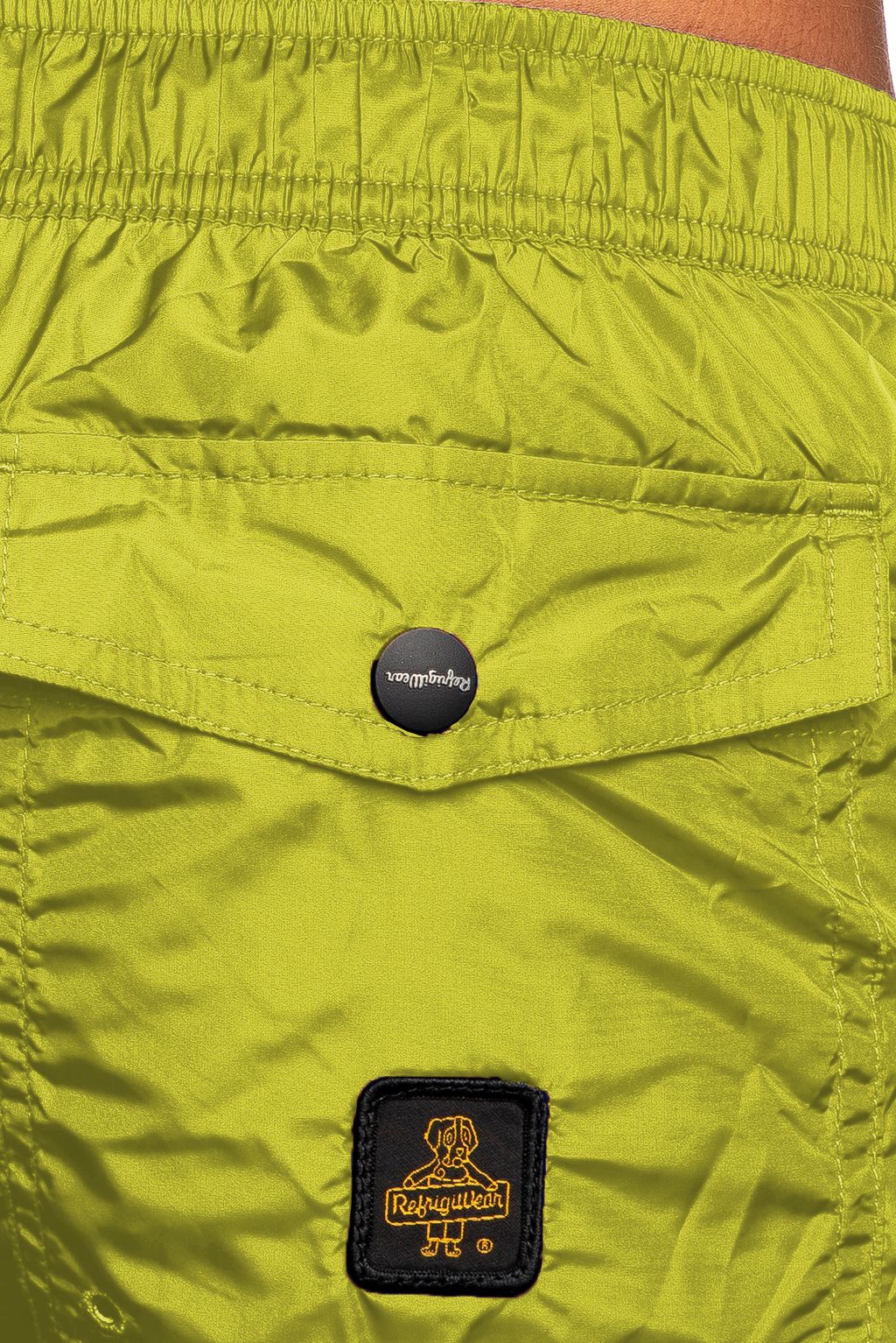 Vibrant Yellow Men's Swim Shorts