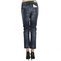 Thumbnail for Chic Distressed Karen Jeans in Blue