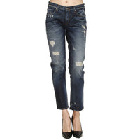 Thumbnail for Chic Distressed Karen Jeans in Blue