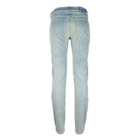 Thumbnail for Chic Straight Leg Denim with Leather Accents