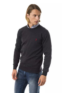 Thumbnail for Embroidered Crew Neck Merino Wool Sweater