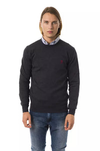 Thumbnail for Embroidered Crew Neck Merino Wool Sweater