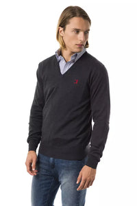 Thumbnail for V-Neck Extrafine Merino Wool Sweater