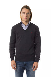Thumbnail for V-Neck Extrafine Merino Wool Sweater