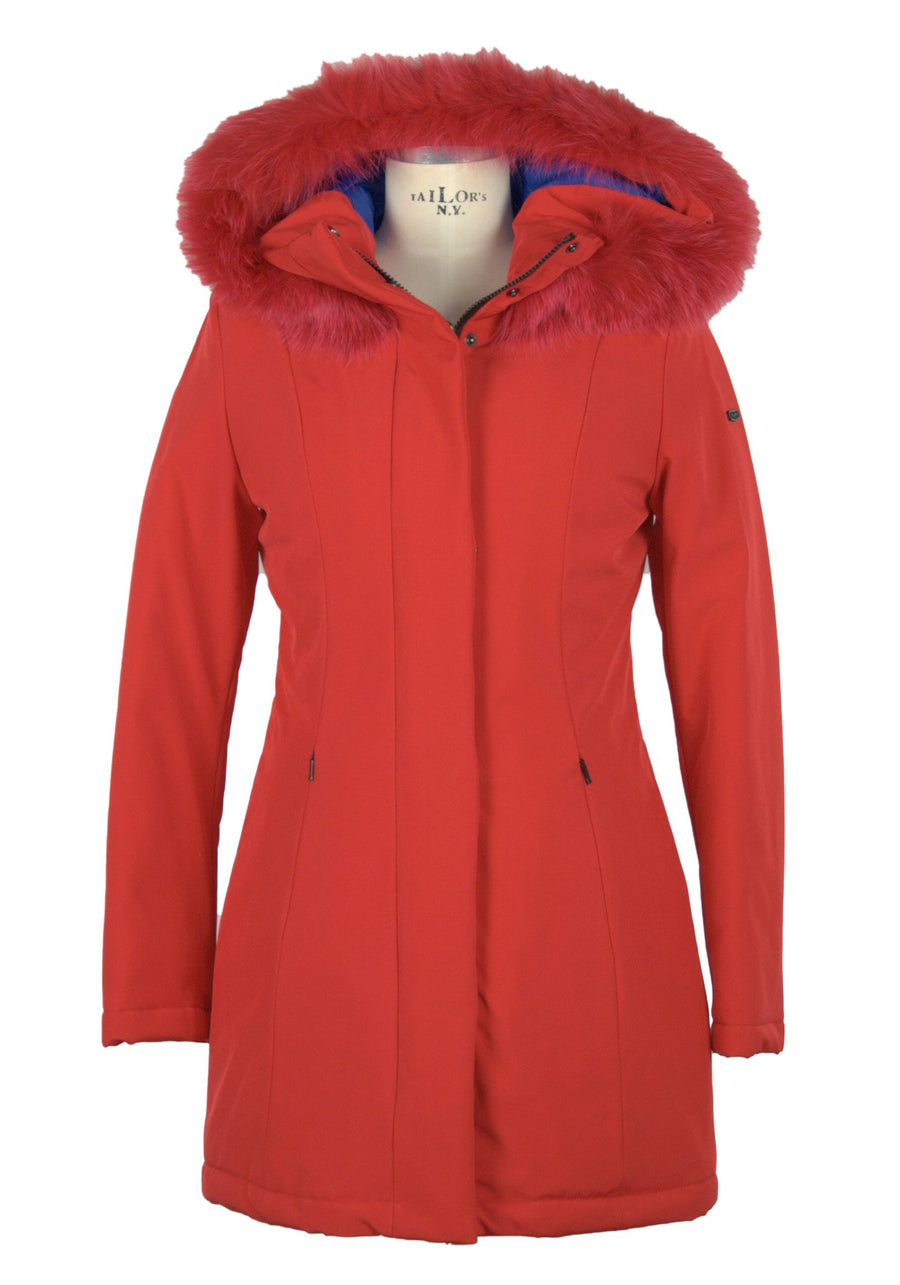 Elegant Winter Warmth Soft-Shell Parka
