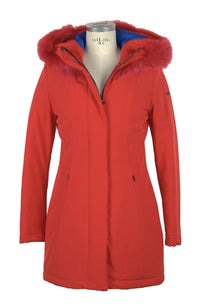Thumbnail for Elegant Winter Warmth Soft-Shell Parka