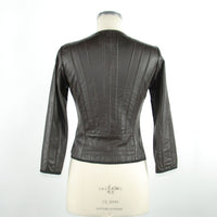 Thumbnail for Sleek Black Leather Jacket for Elegant Evenings