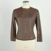 Thumbnail for Sleek Slim-Fit Leather Jacket