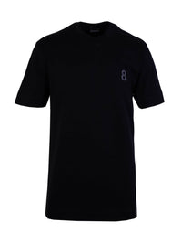 Thumbnail for Chic Black Cotton T-Shirt – Classic Regular Fit