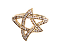 Thumbnail for Elegant Gold CZ Crystal Embellished Ring