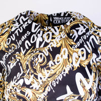 Thumbnail for Elegant Baroque Printed Flare Dress