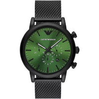 Thumbnail for Trendy Green Dial Chronograph Watch