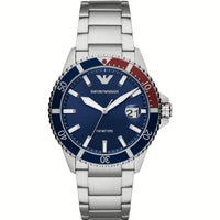 Thumbnail for Elegant Steel Quartz Men's Watch – Ocean Blue Dial