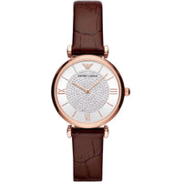 Thumbnail for Elegant Bordeaux Leather Watch for Women